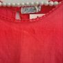 dress bnwt size small coral linen dress with pockets blue orchid brand Image 5