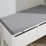 Shoe Storage Bench with Cushion and 2 Drawers Image 3