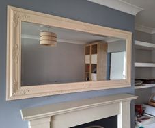 XL Ornate Wall Mirror  160 x 80