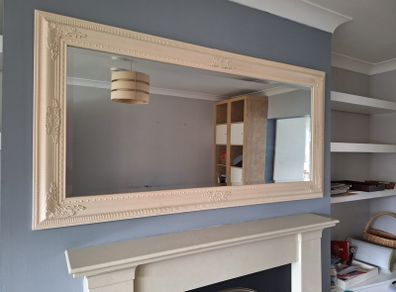 XL Ornate Wall Mirror  160 x 80