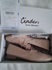 Cinders Leather Loafer Shoes - Light Pink - UK 6 EU 39 - RRP 80