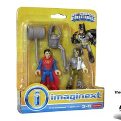 Fisher-Price Imaginext DC Super Friends Superman and Metallo Brand New Sealed