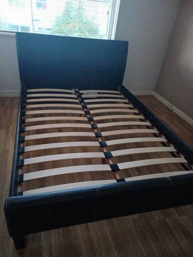 Faux Leather Bed Frame