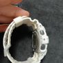 Vintage White G-shock 8900 Series Tough Solar Negative Black Screen Image 4
