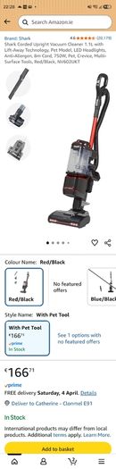 Shark Lift Away Corded Vacuum