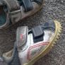 Size 20 baby leather shoes please reade description Image 2