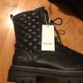 Mustang Black Quilted Ankle Boots 44EU brand new Image 4