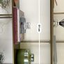 Brass effect shelf unit Image 3