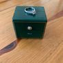 White Gold Diamond Solitaire Ring 1 x 18ct Image 5