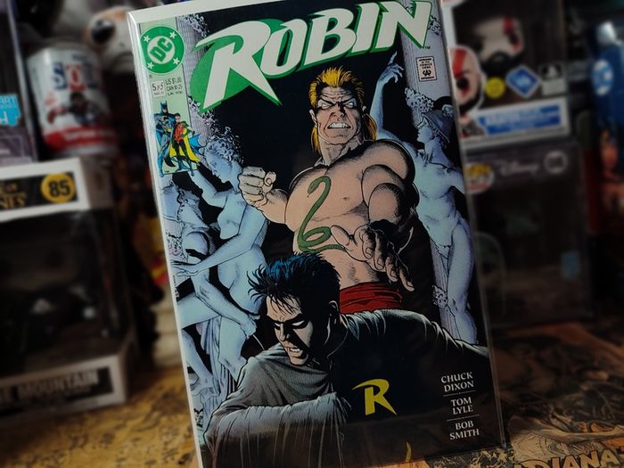 Robin ! Issue #5 ! The Dark ! First Printing ! 1991 ! by DC Comics ! Batman !