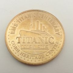 Rare Gold Titanic Coin