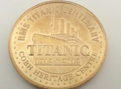 Rare Gold Titanic Coin