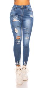 Skinny My Heart Jeans Fits Size S,s-m