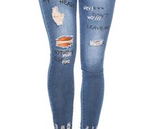 Skinny My Heart Jeans Fits Size S,s-m