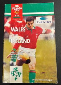 18th March 1995 Wales V Ireland @ Cardiff Arms Park, Wales