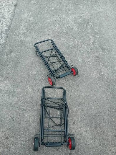 2 x folding festival trolley