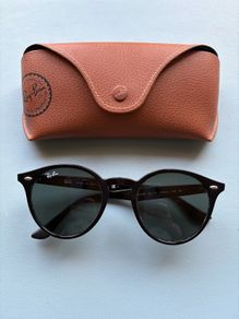 Ray Ban Black RB2180 Sunglasses with Case