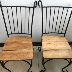 Two Metal Chairs