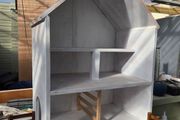 Farmhouse Dollhouse wooden brand new