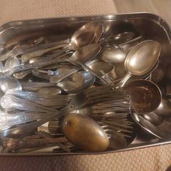 Tin of old Cutlery