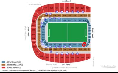 Ireland v Austria - BLK 101 Row 11