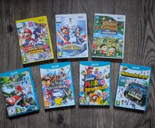 Nintendo Wii + Wii U Games