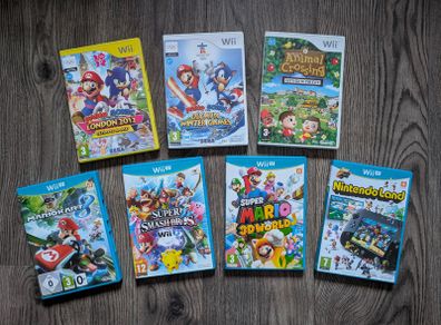 Nintendo Wii + Wii U Games