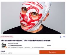 x2 Blindboy Tickets Garnish Island