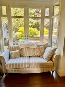 Traditional roll-arm sofas 450 each