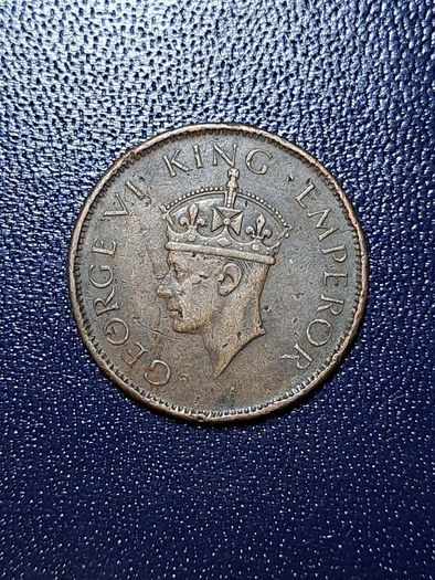 India- British quarter Anna coin
