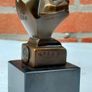 Art-Deco Monkey - Bronze, Marble (Signed) Image 3