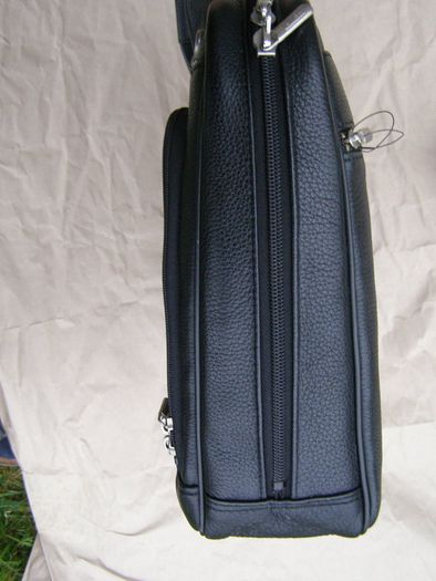 Texier Leather Briefcase/Laptop Case