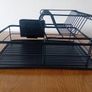 2 Tier Dish Rack & Tray with removable Cutlery Drainer Image 3