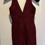 Herve Leger dress in burgundy Image 2