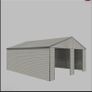 21ft x 19ft steel shed   price drop Image 4