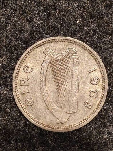 1968 Ireland 3d Threepence Last Year of issue Hare VF
