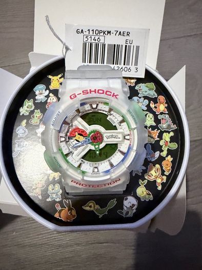 Casio G Shock x Pokemon 30th anniversary watch