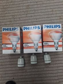 Infra Red Lamps With Holders