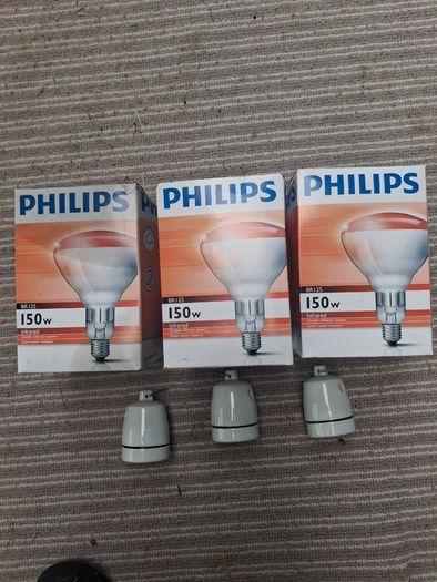 Infra Red Lamps With Holders