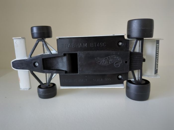 Vintage Hot Wheels 1/25 Brabham BT49C - Nelson Piquet - Made in Italy