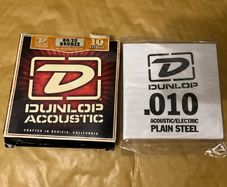 Dunlop Acoustic Guitar Strings extra Light Gauge 10 / 48 Bronze