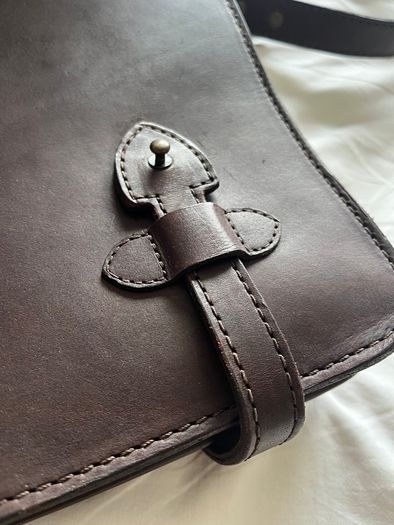 Cravar - Leather messenger bag