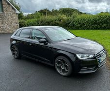 2016 Black Audi a3 1.6 TDI.