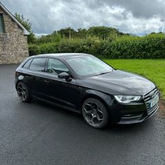 2016 Black Audi a3 1.6 TDI.