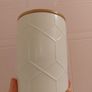 White ceramic storage jar with airtight lid cost 11euro Image 4