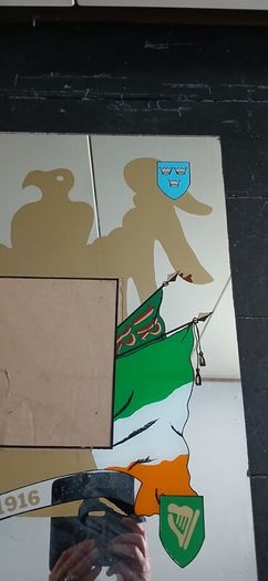 1916 Irish Rebellion Commemoration Mirror