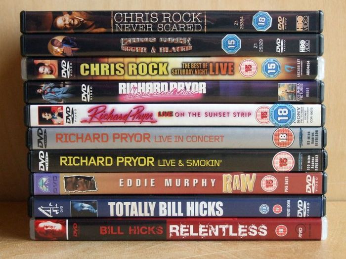 American comedians stand-up comedy DVDs