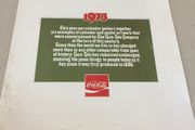 Coca Cola 1973 Calendar Super rare