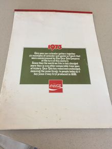 Coca Cola 1973 Calendar Super rare