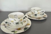 TeaCups Saucers Plates Jane Asher Influence Camellia